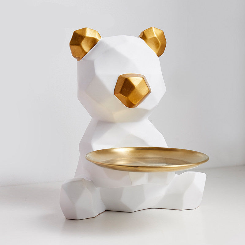 Luxury Bear Storage Decoration