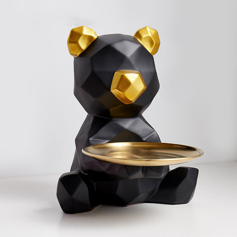 Luxury Bear Storage Decoration