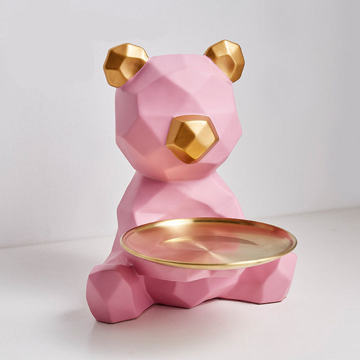 Luxury Bear Storage Decoration